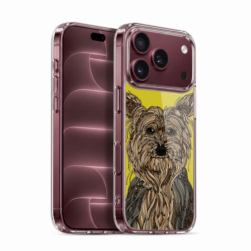 Valentina Dogs Yorkshire Terrier Soft Gel Case for Apple iPhone 18 Pro