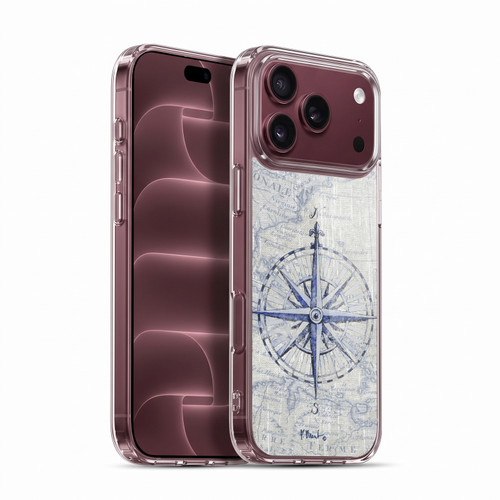 Paul Brent Nautical Vintage Compass Soft Gel Case for Apple iPhone 18 Pro Max