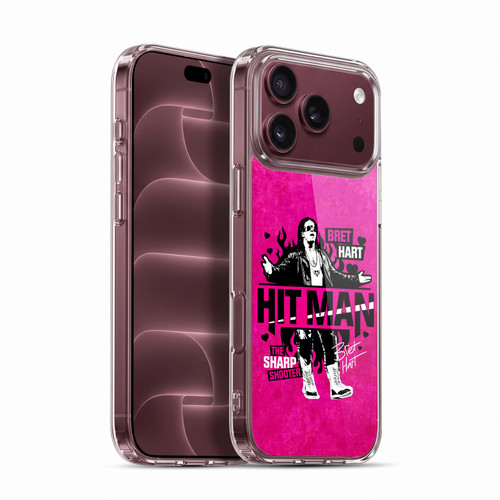 WWE Bret Hart Hitman Soft Gel Case for Apple iPhone 18 Pro Max