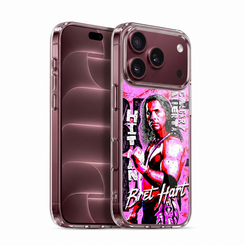 WWE Bret Hart Graphics Soft Gel Case for Apple iPhone 18 Pro
