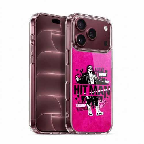 WWE Bret Hart Hitman Soft Gel Case for Apple iPhone 18 Pro