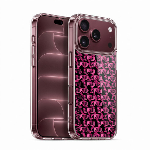 WWE Bret Hart Pattern Soft Gel Case for Apple iPhone 18 Pro