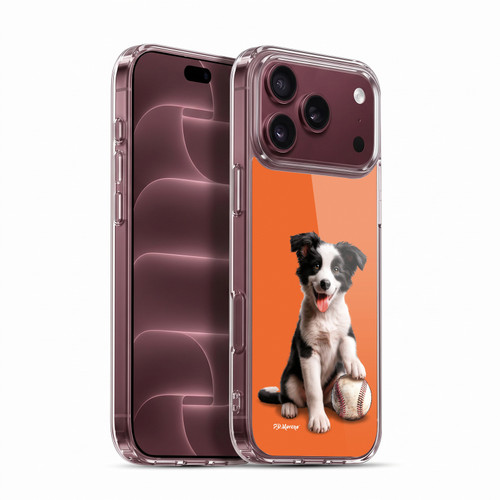 P.D. Moreno Sport Puppies Border Collie Baseball Soft Gel Case for Apple iPhone 18 Pro Max