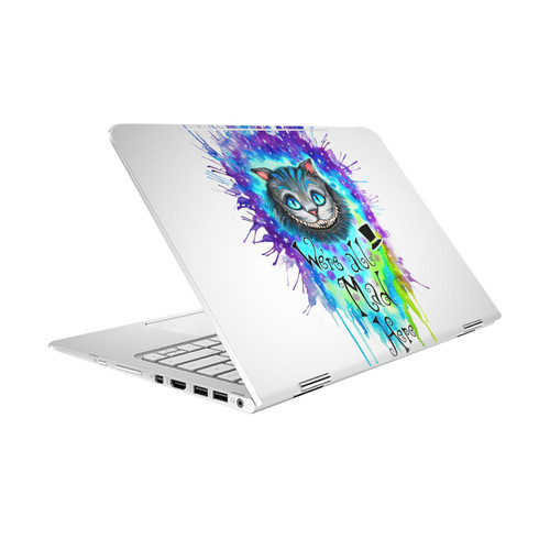 Pixie Cold Cats We Are All Mad Here Vinyl Sticker Skin Decal Cover for HP Spectre Pro X360 G2