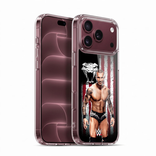 WWE American Flag Superstars Randy Orton Soft Gel Case for Apple iPhone 18 Pro Max