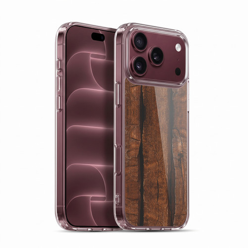 PLdesign Wood And Rust Prints Rustic Brown Old Wood Soft Gel Case for Apple iPhone 18 Pro Max
