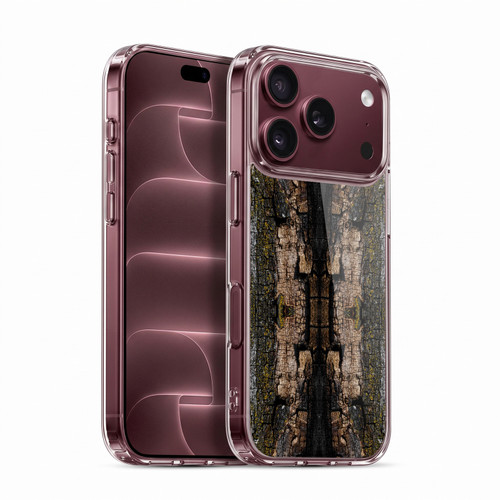 PLdesign Wood And Rust Prints Brown Bark Soft Gel Case for Apple iPhone 18 Pro