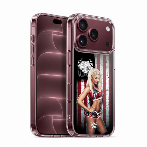 WWE American Flag Superstars Alexa Bliss Soft Gel Case for Apple iPhone 18 Pro