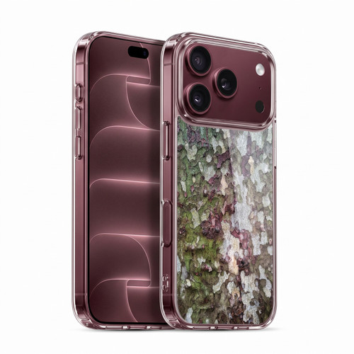 PLdesign Wood And Rust Prints Camouflage Bark Soft Gel Case for Apple iPhone 18 Pro