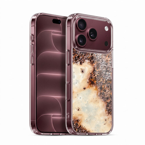 PLdesign Wood And Rust Prints Rusty Metal Texture Soft Gel Case for Apple iPhone 18 Pro