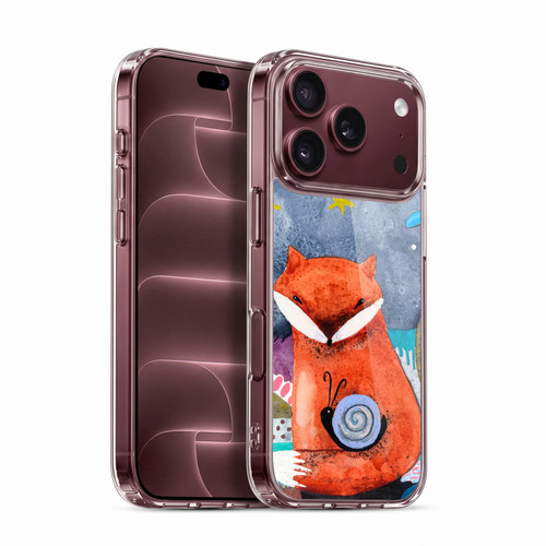 Wyanne Nature Portraits Nighty Nite Fox Soft Gel Case for Apple iPhone 18 Pro