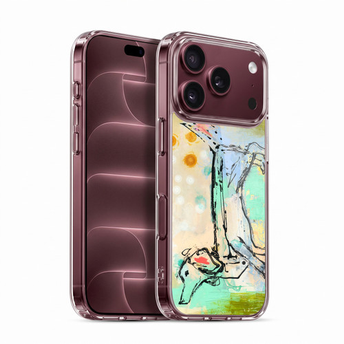 Wyanne Nature Portraits Dog Sketch Soft Gel Case for Apple iPhone 18 Pro