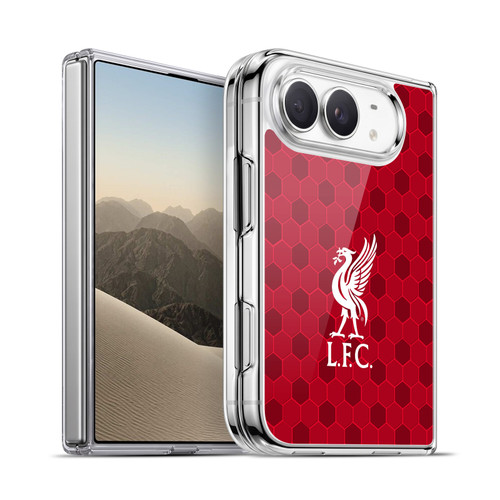 Liverpool Football Club Crest & Liverbird 2 Red Soft Gel Case for Apple iPhone Duo