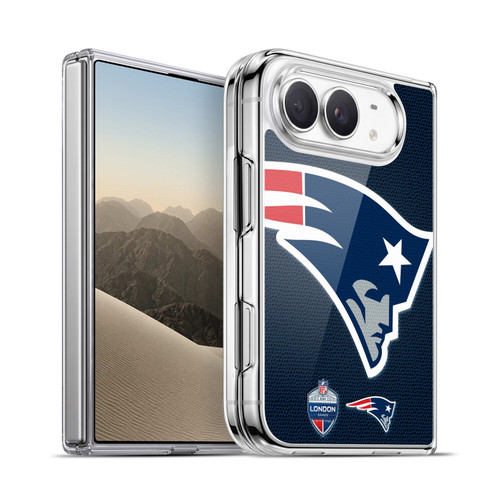 NFL 2024 International Games London Patriots Soft Gel Case for Apple iPhone Duo