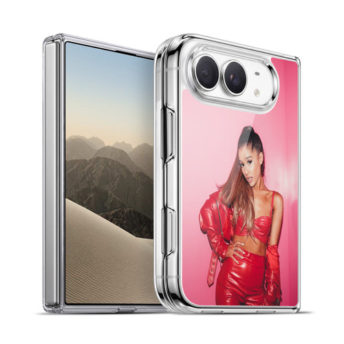 Ariana Grande Dangerous Woman Red Leather Soft Gel Case for Apple iPhone Duo