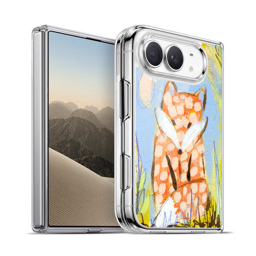 Wyanne Nature Portraits Fox In The Brambles Soft Gel Case for Apple iPhone Duo