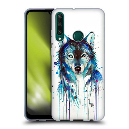 Pixie Cold Animals Ice Wolf Soft Gel Case for Huawei Y6p