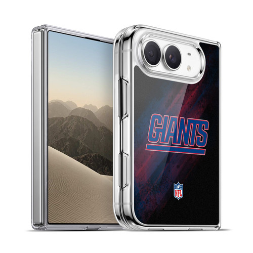 NFL New York Giants Logo Blur Soft Gel Case for Apple iPhone Duo