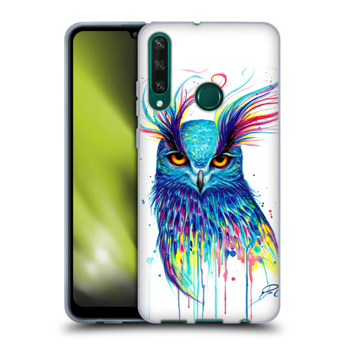Pixie Cold Animals Into The Blue Soft Gel Case for Huawei Y6p