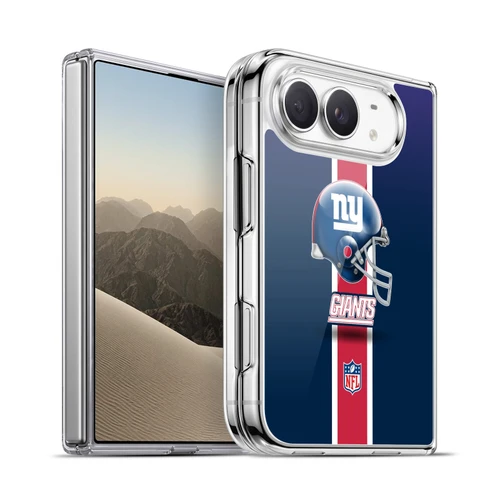 NFL New York Giants Logo Helmet Soft Gel Case for Apple iPhone Duo