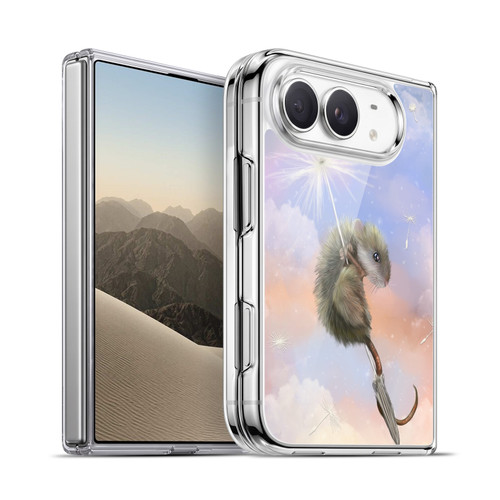 Ash Evans Animals Dandelion Mouse Soft Gel Case for Apple iPhone Duo