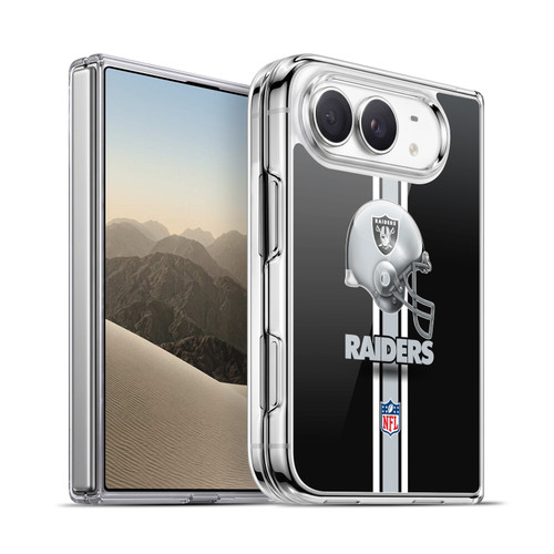 NFL Las Vegas Raiders Logo Helmet Soft Gel Case for Apple iPhone Duo