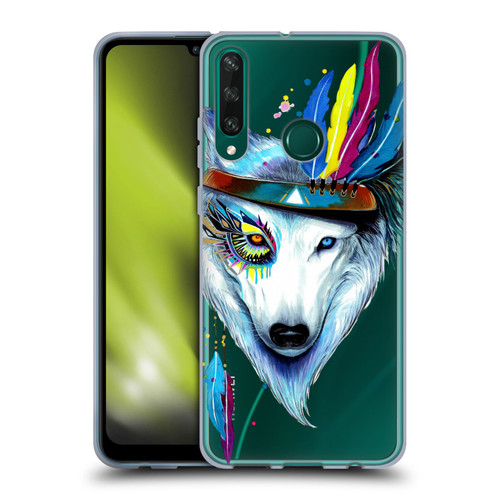 Pixie Cold Animals Warrior Soft Gel Case for Huawei Y6p