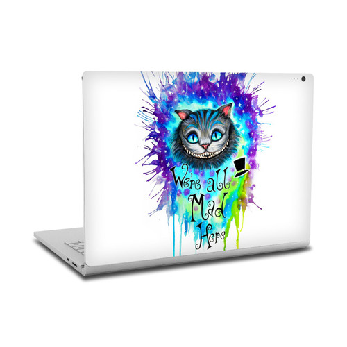 Pixie Cold Cats We Are All Mad Here Vinyl Sticker Skin Decal Cover for Microsoft Surface Book 2