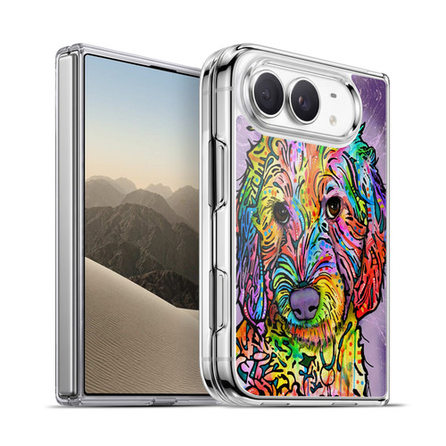 Dean Russo Dogs 3 Sweet Poodle Soft Gel Case for Apple iPhone Duo