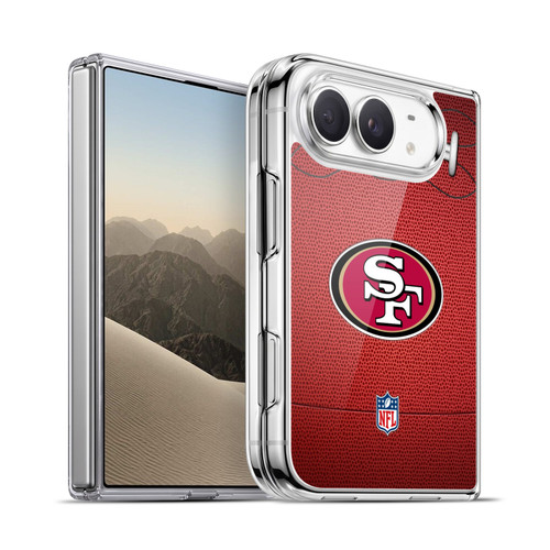 NFL San Francisco 49ers Graphics Football Soft Gel Case for Apple iPhone Duo