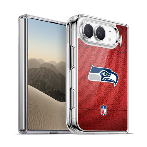 NFL Seattle Seahawks Graphics Football Soft Gel Case for Apple iPhone Duo