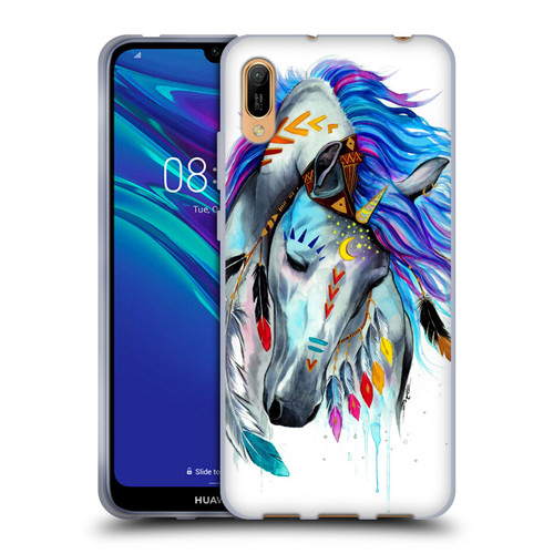 Pixie Cold Animals Spirit Soft Gel Case for Huawei Y6 Pro (2019)