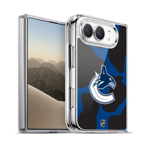 NHL Vancouver Canucks Cow Pattern Soft Gel Case for Apple iPhone Duo