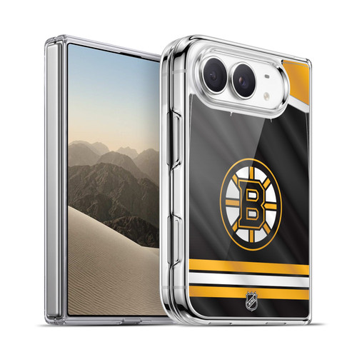 NHL Boston Bruins Jersey Soft Gel Case for Apple iPhone Duo