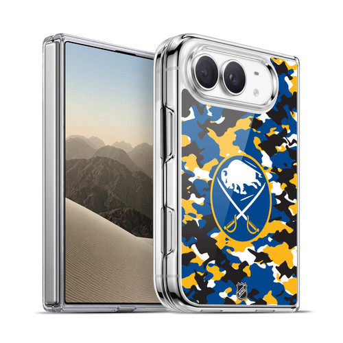 NHL Buffalo Sabres Camouflage Soft Gel Case for Apple iPhone Duo