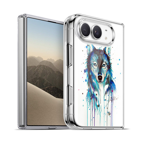 Pixie Cold Animals Ice Wolf Soft Gel Case for Apple iPhone Duo