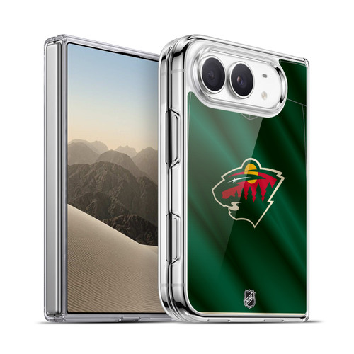 NHL Minnesota Wild Jersey Soft Gel Case for Apple iPhone Duo