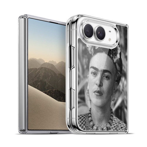 Frida Kahlo Portraits And Quotes Floral Headdress Soft Gel Case for Apple iPhone Duo