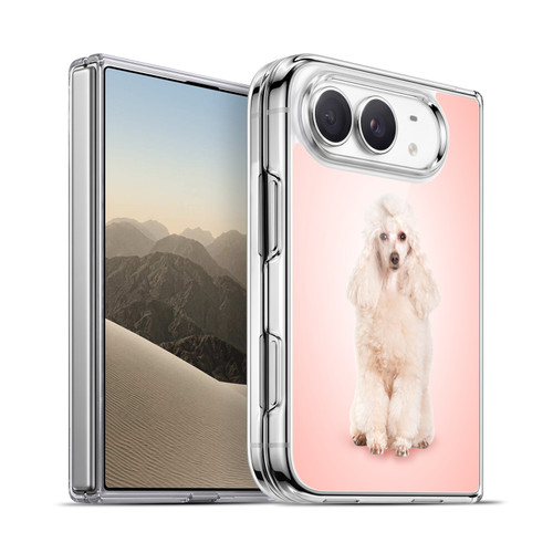 Head Case Designs Popular Dog Breeds Portrait Of Poodle Dog Soft Gel Case for Apple iPhone Duo