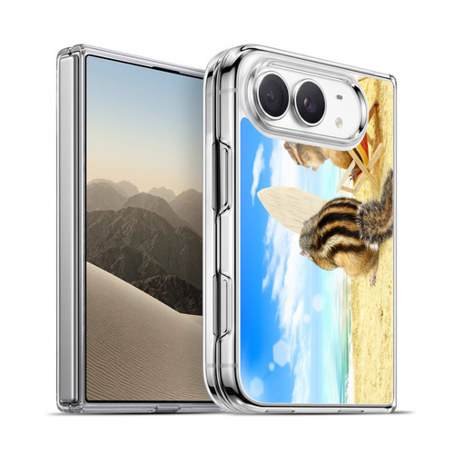 Head Case Designs Funny Animals Chipmunk Surf Buddies Soft Gel Case for Apple iPhone Duo