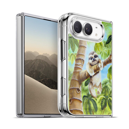 Lisa Sparling Creatures Cutest Sloth Soft Gel Case for Apple iPhone Duo
