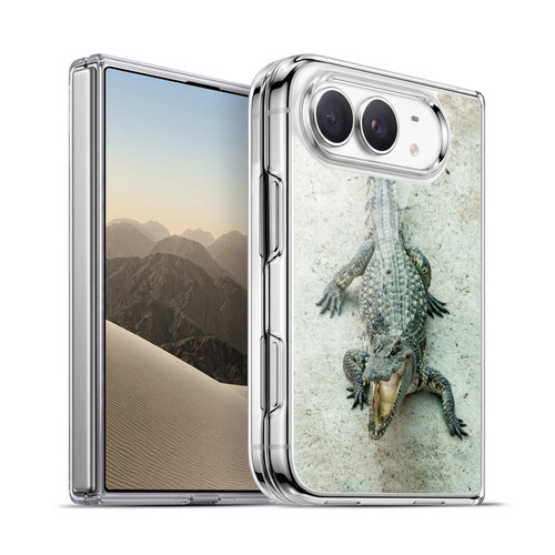 Head Case Designs Wildlife Open-Mouthed Crocodile Soft Gel Case for Apple iPhone Duo