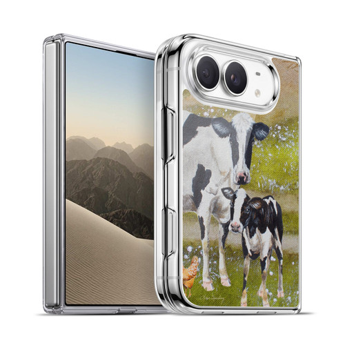 Lisa Sparling Creatures Two Cows Soft Gel Case for Apple iPhone Duo