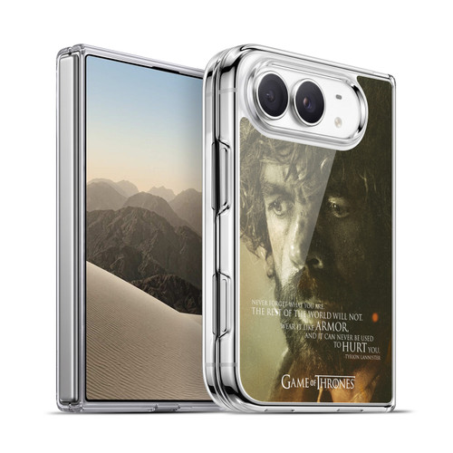 HBO Game of Thrones Character Portraits Tyrion Lannister Soft Gel Case for Apple iPhone Duo