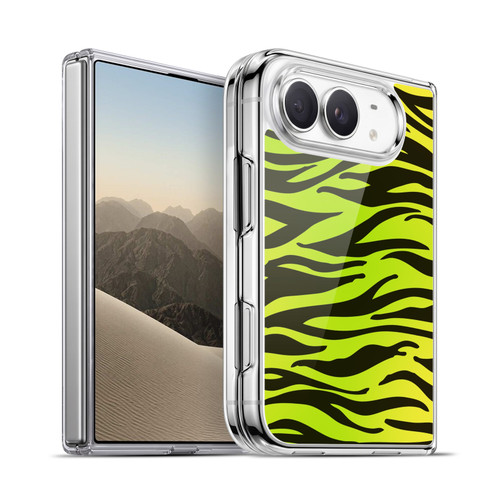 Head Case Designs Mad Prints Yellow Green Zebra Soft Gel Case for Apple iPhone Duo