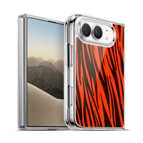 Head Case Designs Mad Prints Orange Tiger Soft Gel Case for Apple iPhone Duo