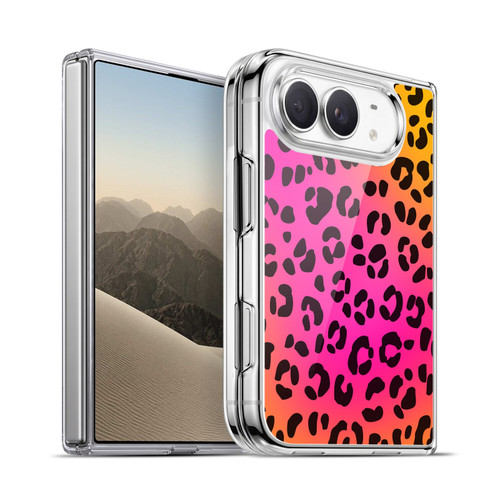 Head Case Designs Mad Prints Pink Leopard Soft Gel Case for Apple iPhone Duo