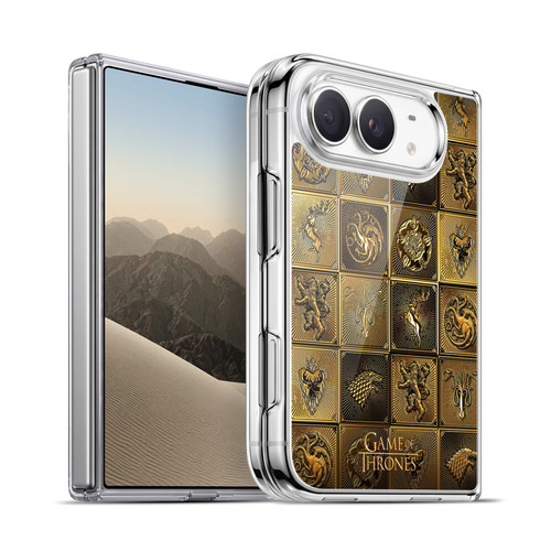 HBO Game of Thrones Golden Sigils All Houses Soft Gel Case for Apple iPhone Duo