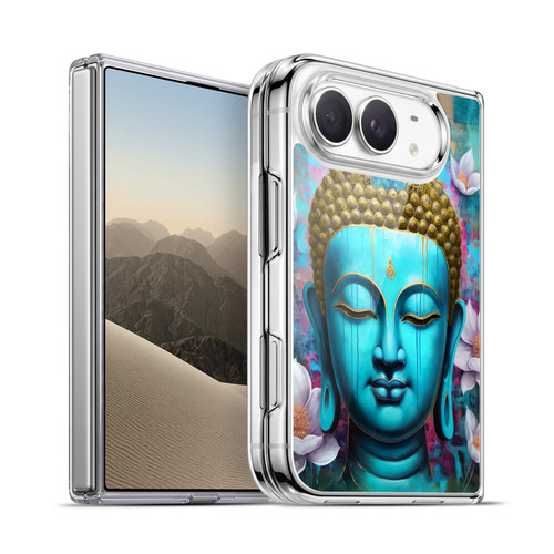 Mark Ashkenazi Buddha Face Lotus Soft Gel Case for Apple iPhone Duo
