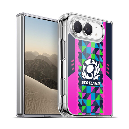 Scotland Rugby 2023/24 Crest Kit Neon Training Soft Gel Case for Apple iPhone Duo